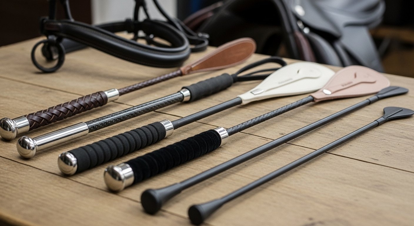 Walnut Riding Crop What Is a Riding Crop Made Of? Materials Explained