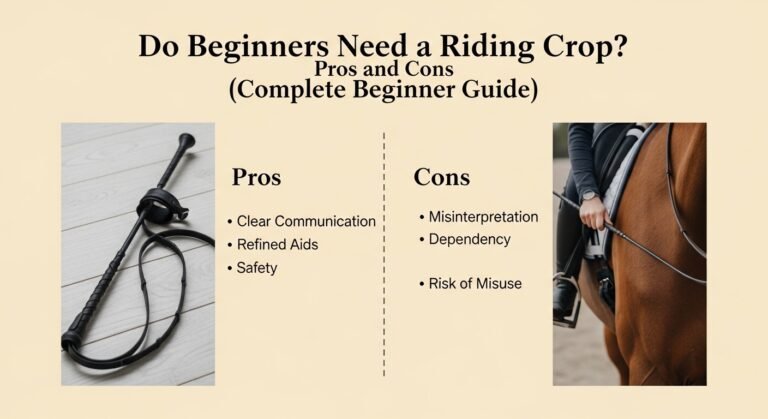 Do Beginners Need a Riding Crop Pros and Cons (Complete Beginner Guide)
