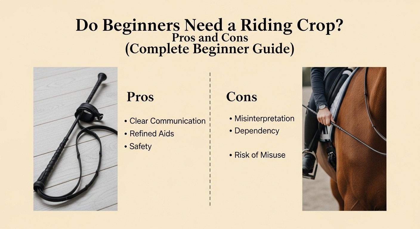 Do Beginners Need a Riding Crop Pros and Cons (Complete Beginner Guide)